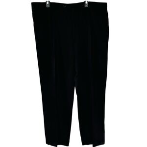 Belvest Made Especially for Stanley Korshak 100% Silk Black Men’s Dress Trouser